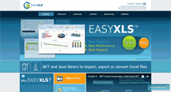 Desktop Screenshot of easyxls.com