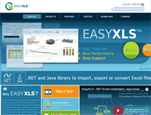 Tablet Screenshot of easyxls.com